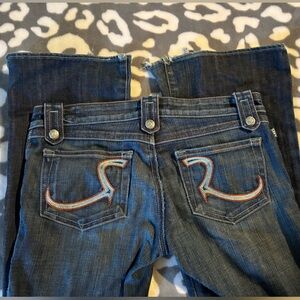 Rock & Republic tall jeans sz 25? Flawed**